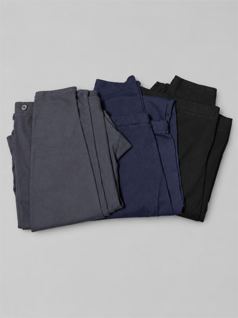 3 Pairs Basic Maternity Leggings - M